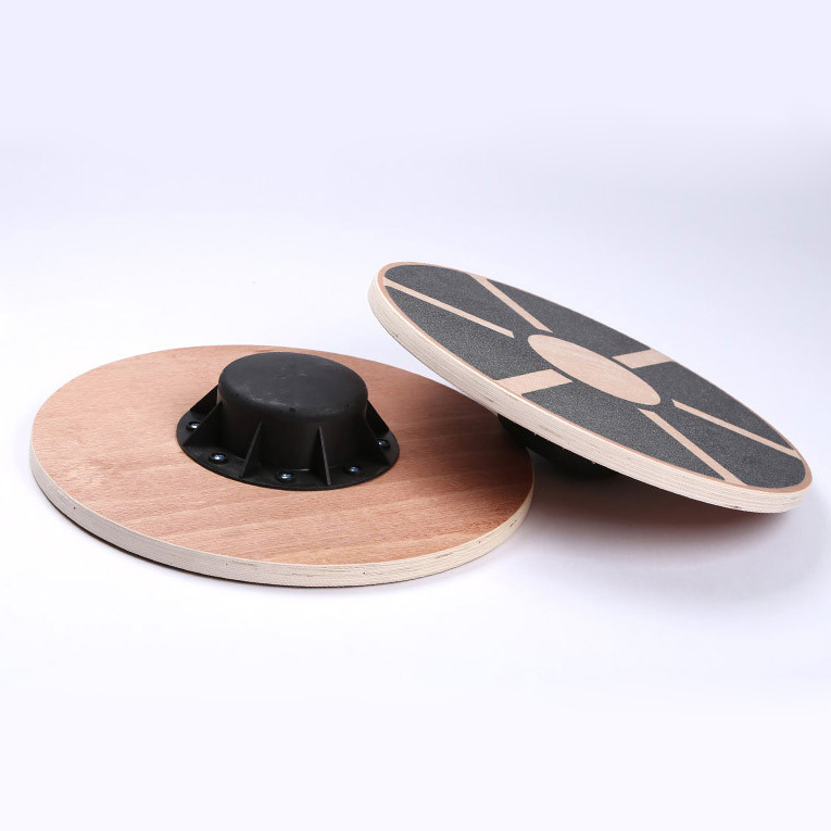 Balance Board Fitness - 滑り止めフィットネスエクササイズ木製バランスボード