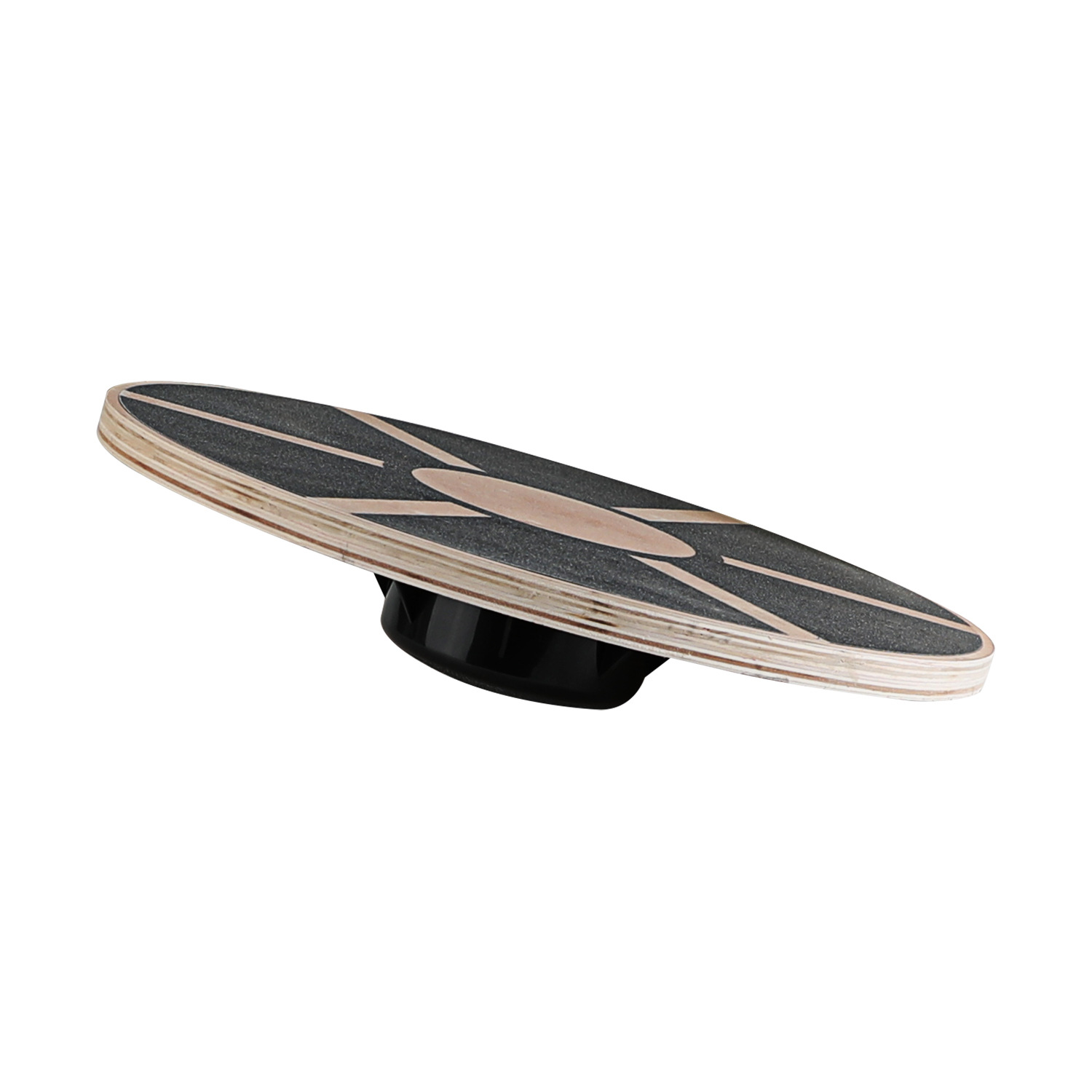 Balance Board Fitness - 高品質カスタム安定性トレーナー滑り止め丸型回転木製フィットネスヨガバランスボード
