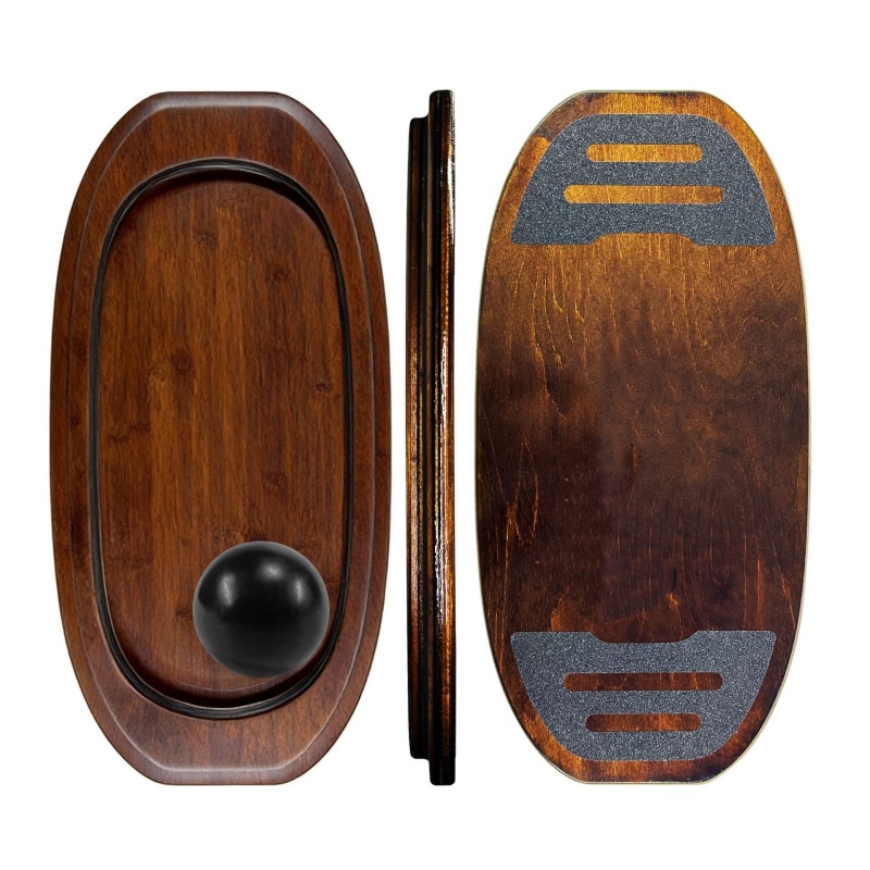 プロ仕様バランスボード、コアフィットネスヨガトレーニング用シ - Balance Board Fitness のレビューと価格