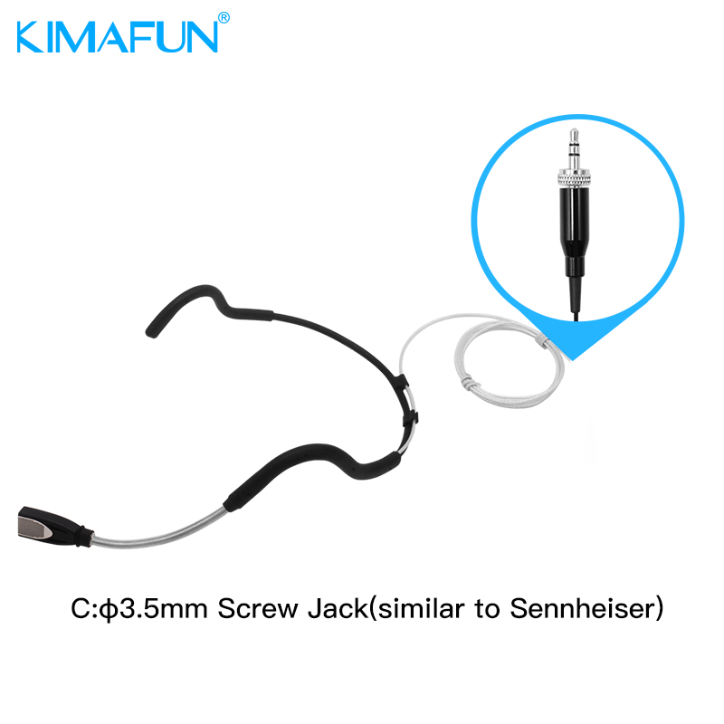 KIMAFUN Pro 有線ヘッドセットマイク、耐汗性全指向 - Yoga Fitness Spinning のレビューと価格