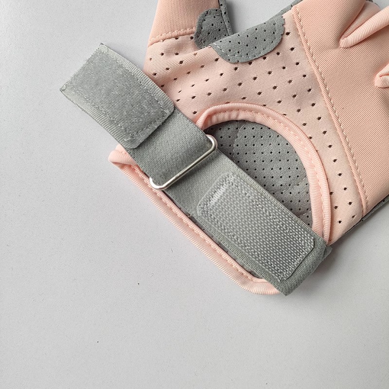 女性用フィットネスハーフフィンガーグローブ、滑り止め、耐摩耗 - Yoga Fitness Spinning のレビューと価格