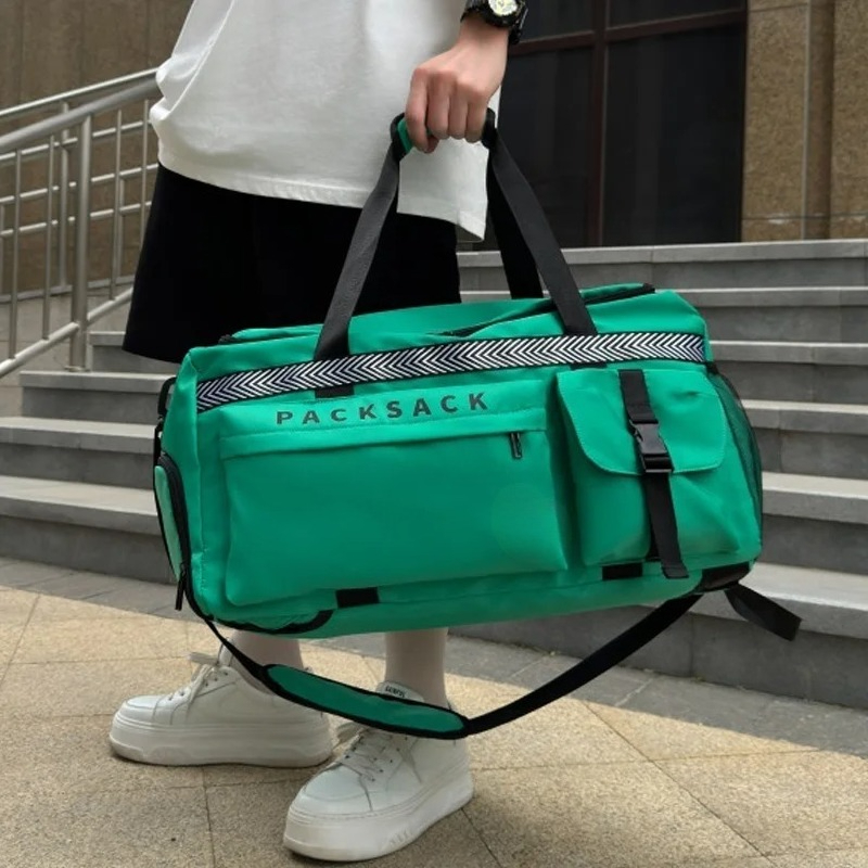 乾湿分離スポーツフィットネスヨガバッグ短期旅行大容量ハンドシ - Yoga Fitness & Nutrition Llp のレビューと価格