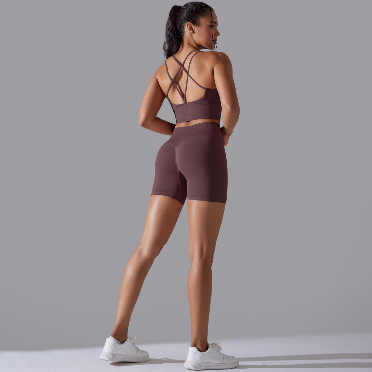 女性のためのシームレスなヨガトラックスーツ,セクシーなスポー - Yoga Fitness Kit のレビューと価格