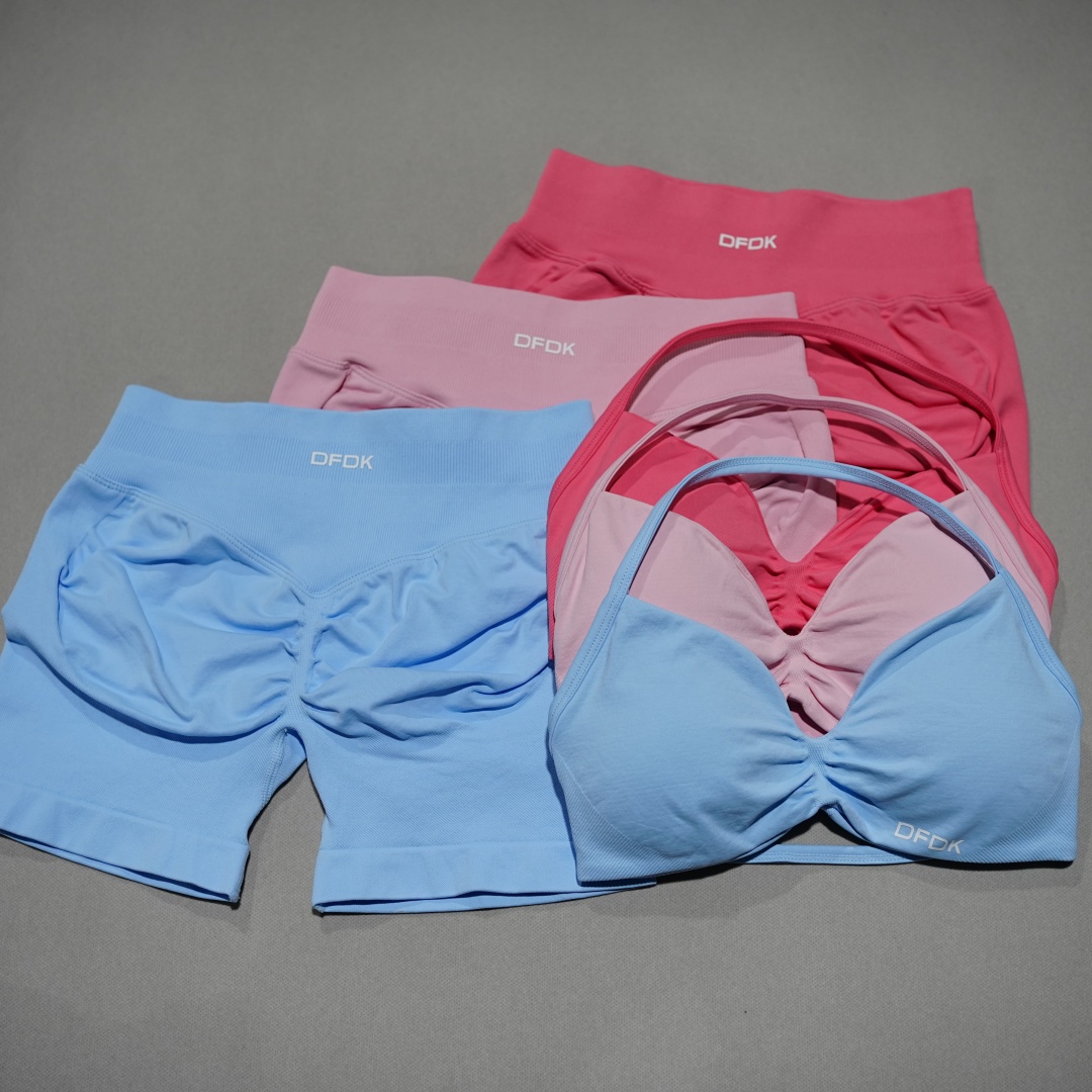 DFDK 女性 2 個フィットネススポーツセットレースアップ - Yoga Fitness Kit のレビューと価格