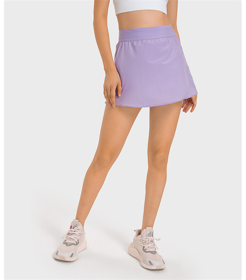 女性用2 in 1スポーツスカート,ジムやアウトドアスポーツ - Yoga Fitness Dress のレビューと価格