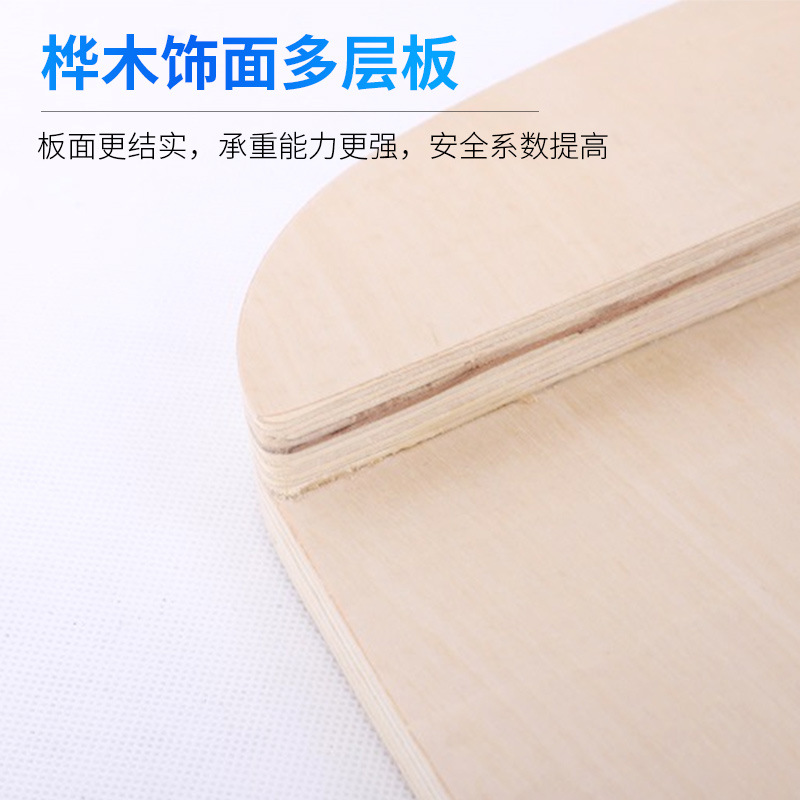 木製調整可能なボトムコラムバランスボード、滑り止めヨガポータ - Balance Board Fitness のレビューと価格