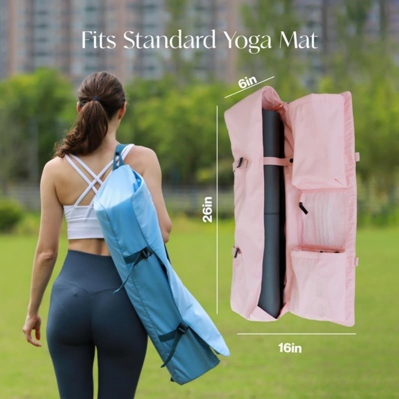 ヨガバッグ、ヨガマット収納バックバッグ、調節可能なカジュアル - Yoga Fitness & Nutrition Llp のレビューと価格