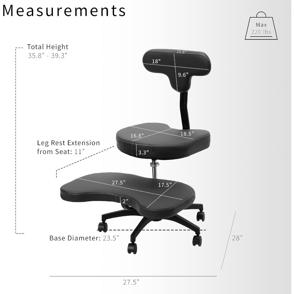 ヨガ、瞑想、集中のための背もたれ付きクロスレッグオフィスチェ - Yoga & Fitness With Faye The Well Being Studio Abbots Langley のレビューと価格