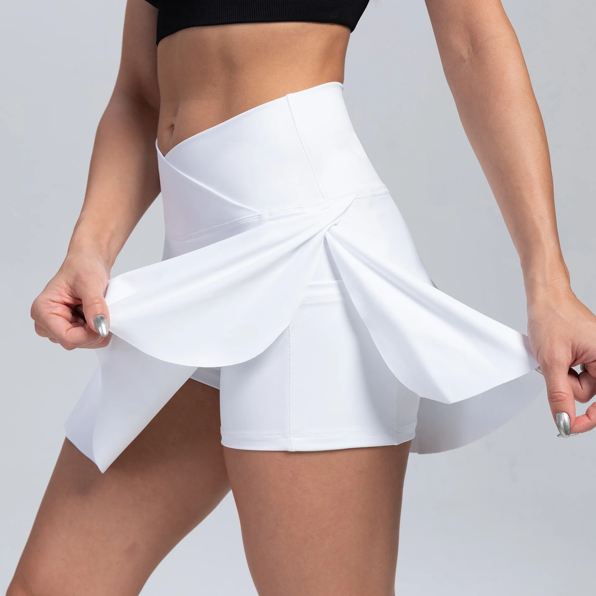 テニスウェア レディース ヨガ スポーツスカート ショート丈 - Yoga Fitness Dress のレビューと価格