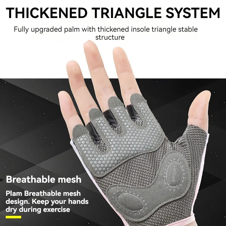 重量挙げ用手袋 フィットネス ジム用品 エクササイズグローブ - Yoga Fitness Spinning のレビューと価格