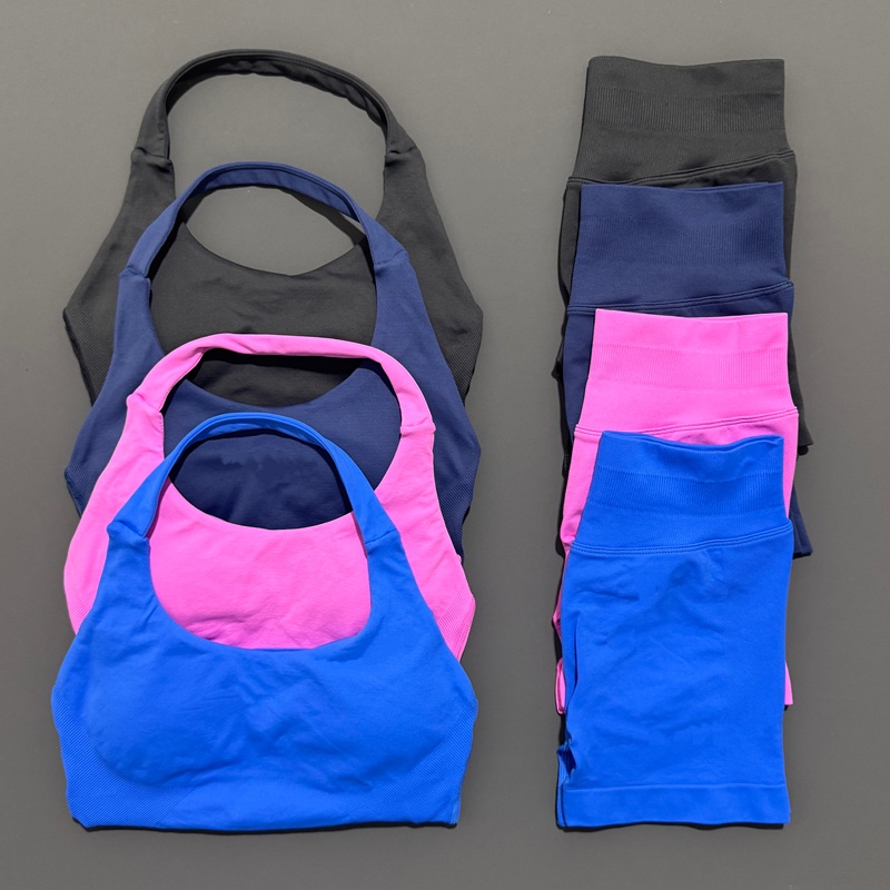 2ピース ヒステロ スポーツセット レディース ネックホルタ - Yoga Fitness Kit のレビューと価格